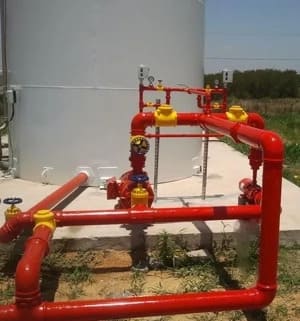 Instalação de Sistema de Sprinklers